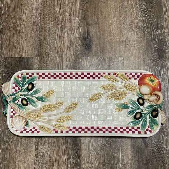 Vintage Fitz And Floyd Harvest Platter - Picture 1 of 9